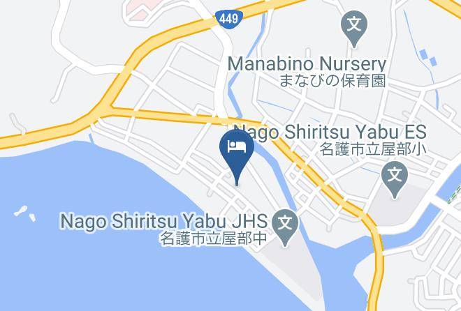 Nago City - Hotel Yanbarunia Maps