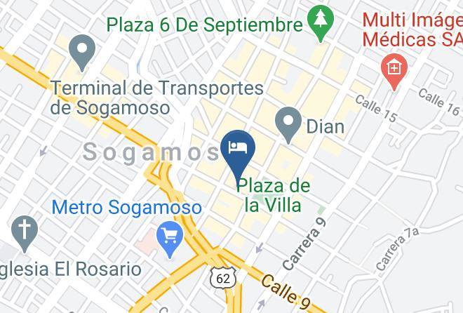 Sogamoso - Hotel Yanuba De La Once Maps