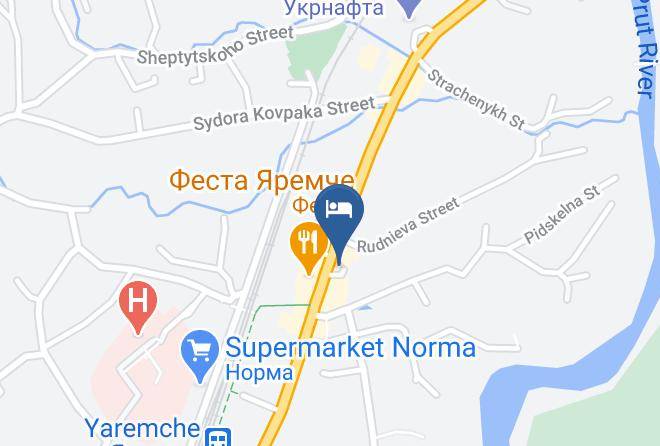 Yaremcha - Hotel Yaremche Maps