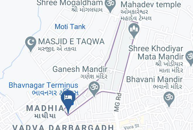 Bhavnagar - Hotel Yatri Maps