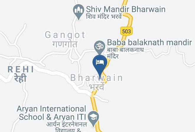 Bharwain - Hotel Yatri Niwas Maps
