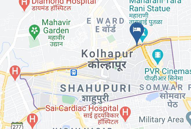 Kolhapur - Hotel Yatri Niwas Maps