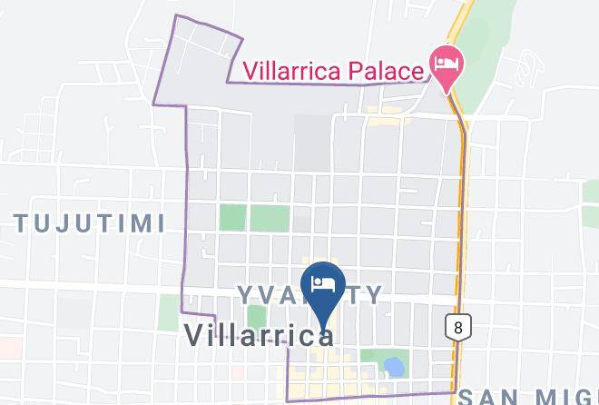 Villarrica - Hotel Ybytyruzu Maps