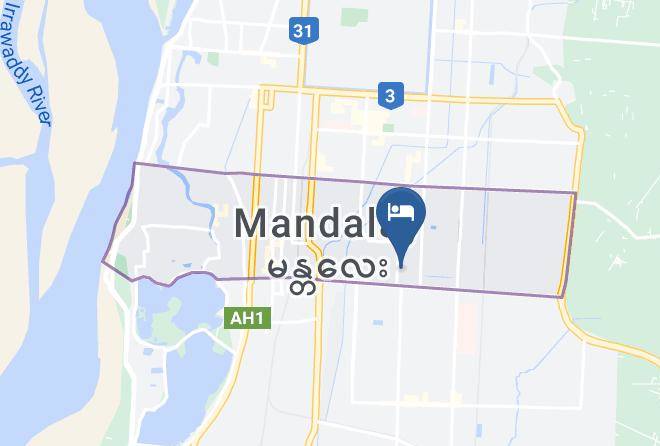 Chanmyatharzi - Hotel Ye Myanmar Maps