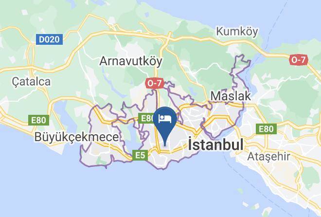 Bahcelievler - Hotel Yenibosna Maps