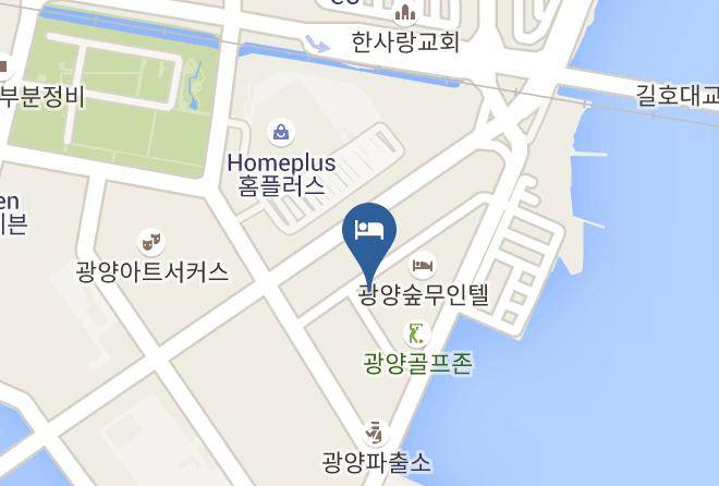 Hotel Yeogiuhtte Gwangyang Map