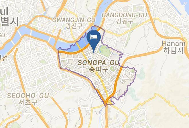 Songpagu - Hotel Yeogiuhtte Jamsil Maps