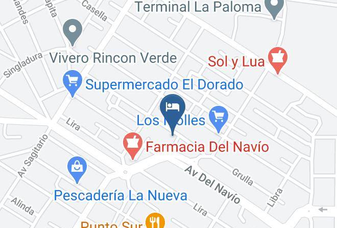 La Paloma - Hotel Yeruti Maps