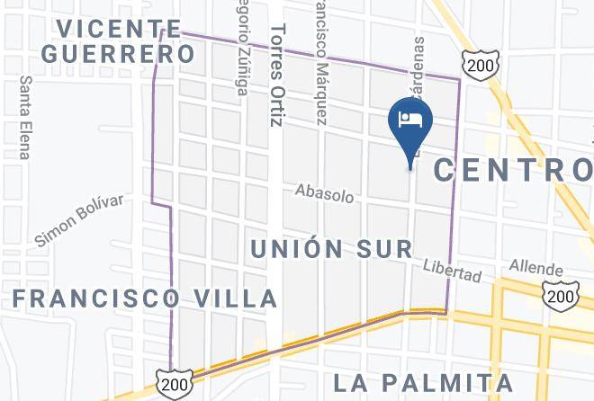 Tecoman - Hotel Yesa Maps