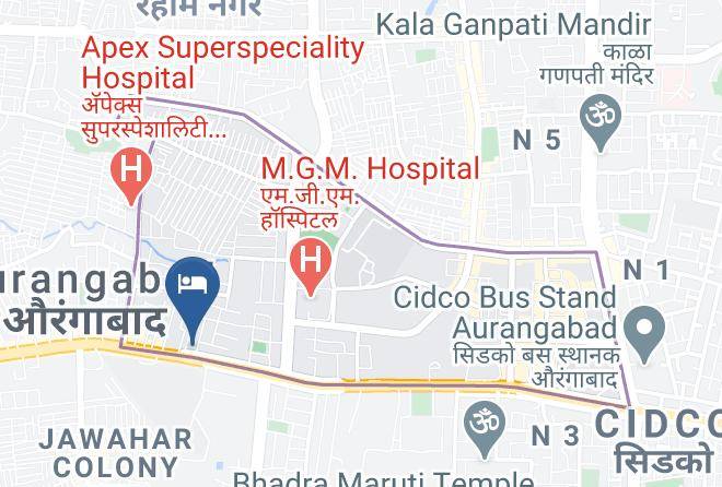 Aurangabad - Hotel Yeshodeep Maps