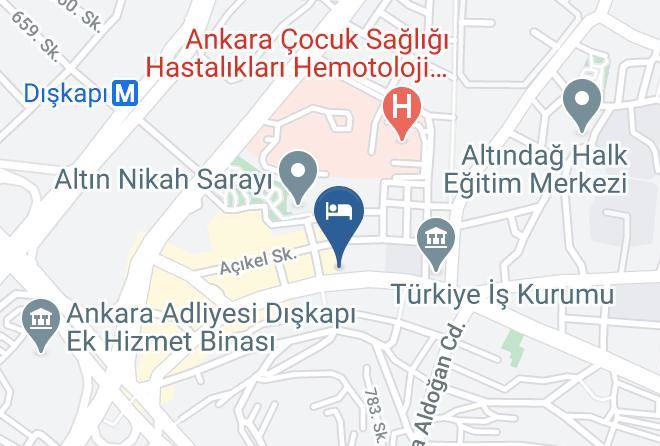 Altindag - Yesilyurt Otel Maps