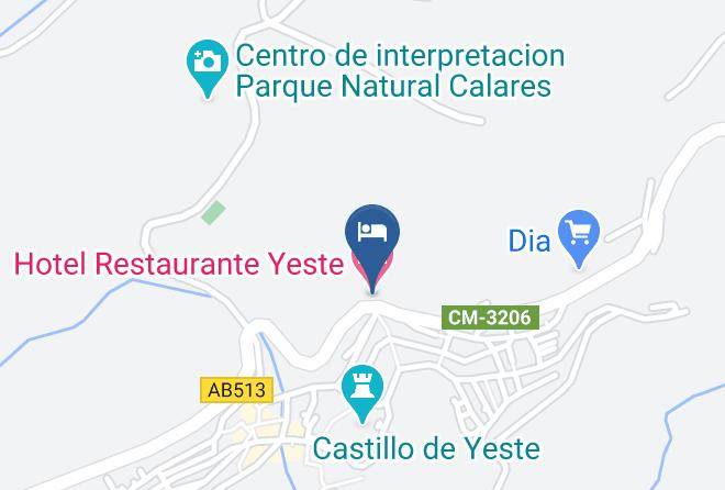 Hotel Yeste Map