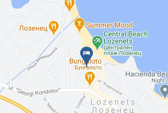 Tsarevo - Hotel Yiannis Maps
