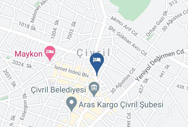 Civril - Hotel Yigit Maps
