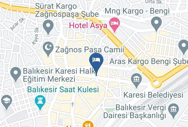 Karesi - Hotel Yilmaz Maps