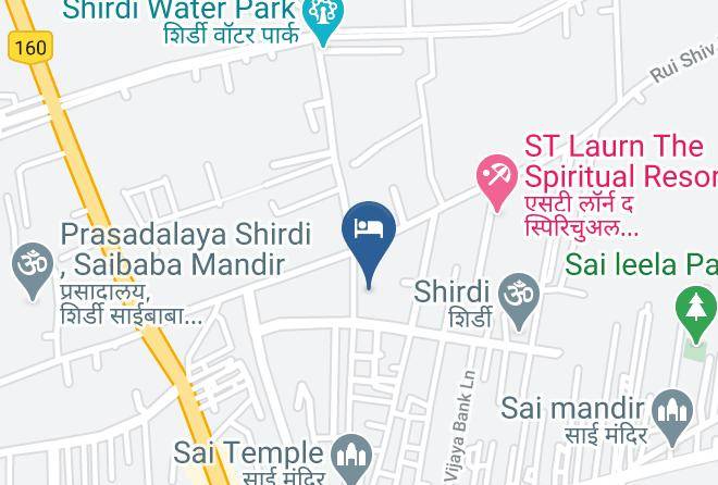 Shirdi - Hotel Yog Palace Maps