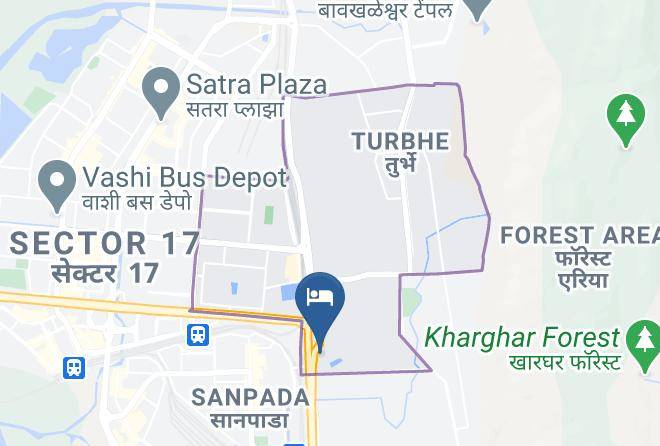 Navi Mumbai - Hotel Yogi Midtown Maps