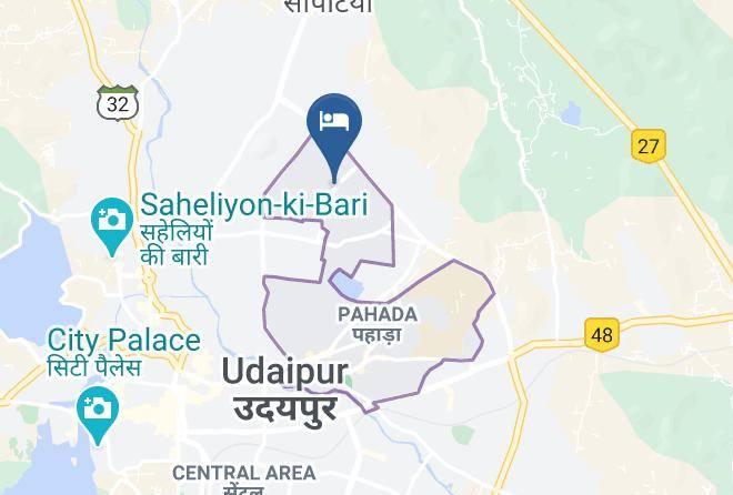 Udaipur - Hotel Yois Maps