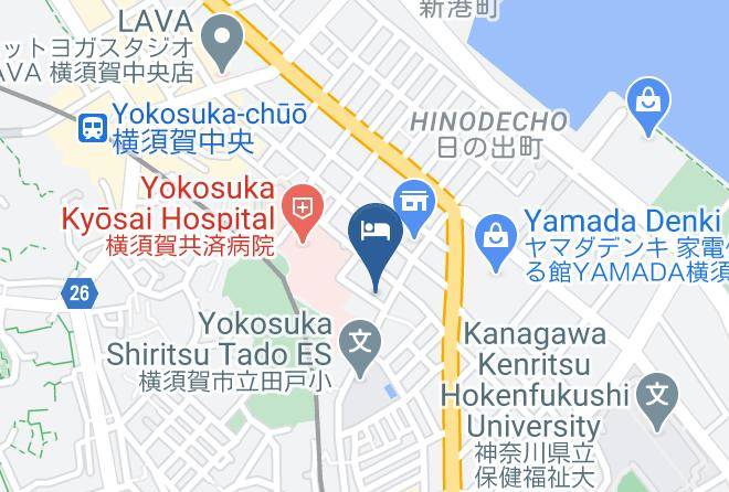 Yokosuka City - Hotel Yokosuka Annex By Hotel Yokosuka Maps
