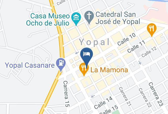 Yopal - Hotel Yopal Plaza Maps