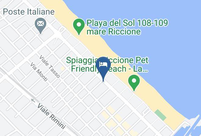 Rimini - Hotel York Maps