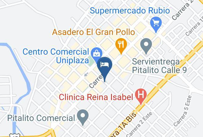 Pitalito - Hotel Yorytania Boutique Maps