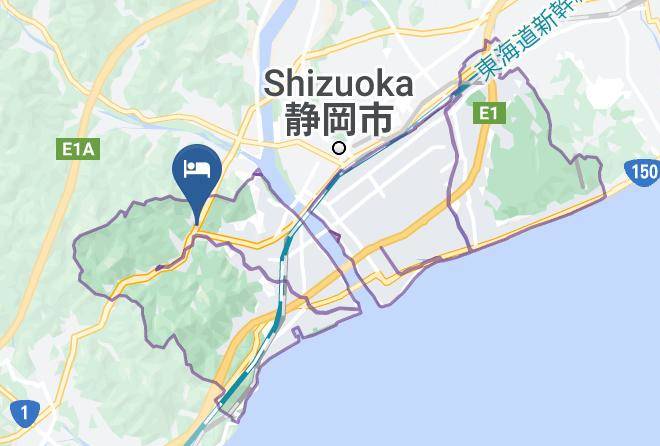 Shizuoka City Suruga Ward - Hotel Yoshimi Maps