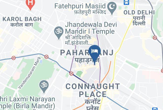 Paharganj - Hotel You And Me Maps