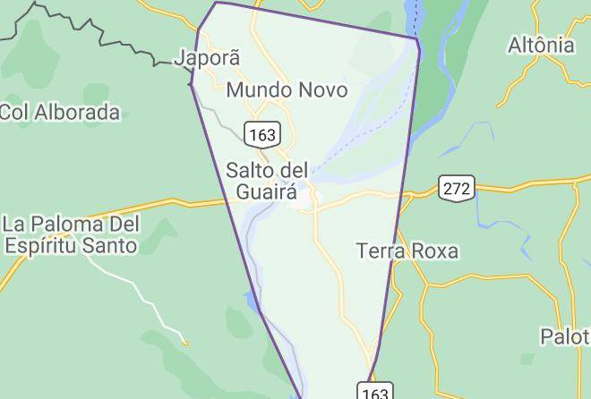 Guaira - Hotel Ypacarai Maps