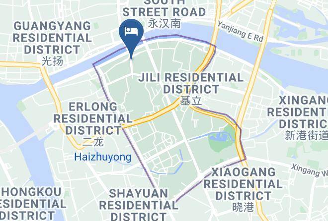 Guangzhou - Hotel Yu Tong Hotel Maps