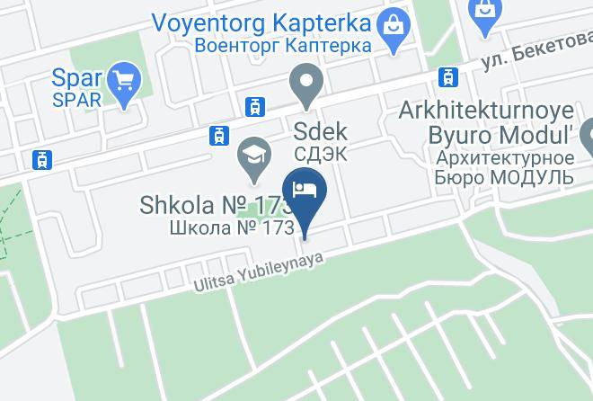 Nizhniy Novgorod - Hotel Yubileynaya Maps