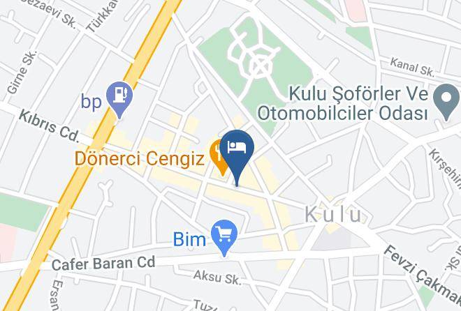 Kulu - Hotel Yucel Maps