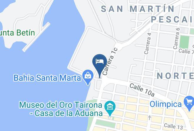 Santa Marta - Hotel Minca La Casona Maps