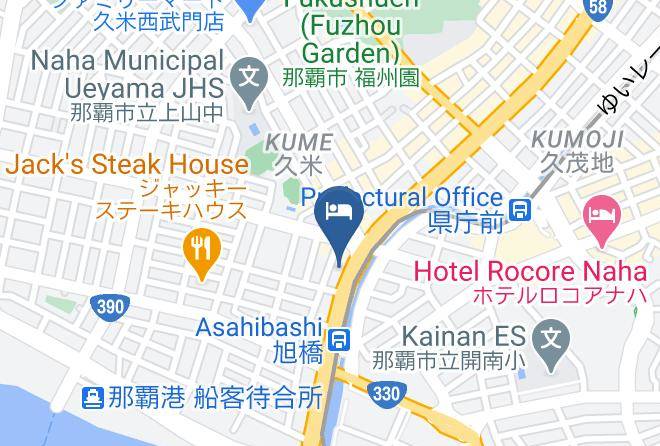 Hotel Yuquesta Asahibashi Map