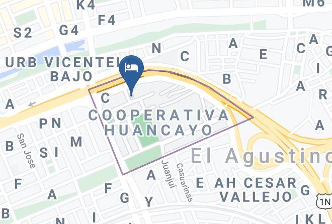 El Agustino - Hotel Yuri Gagarin Maps