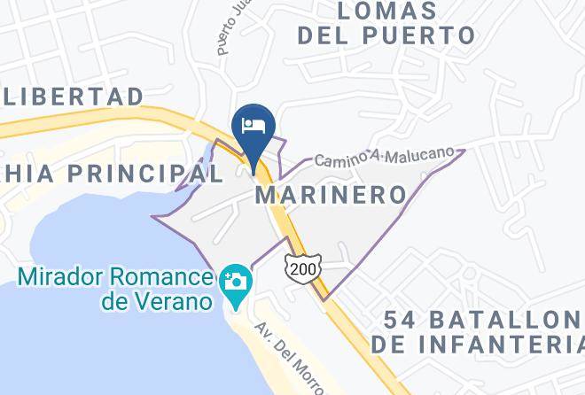 Santa Mariaotepec - Hotel Yurimar Maps