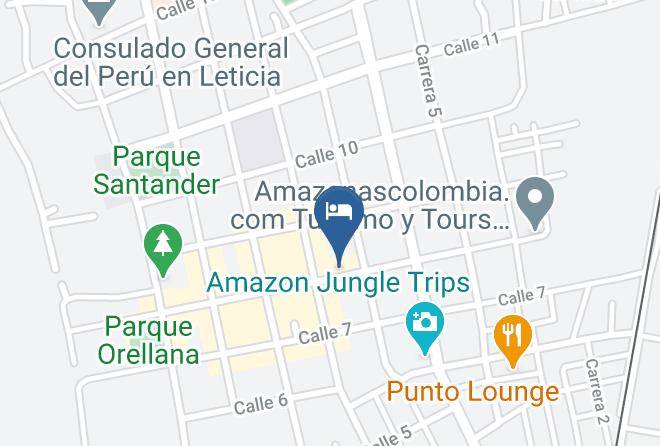 Leticia - Hotel Yurupary Maps