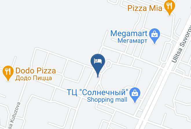 Kamensk Ural Skiy - Hotel Yuzhnaia Maps