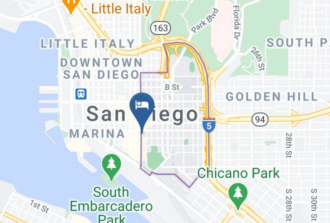 San Diego - Hotel Z A Staypineapple Hotel Maps