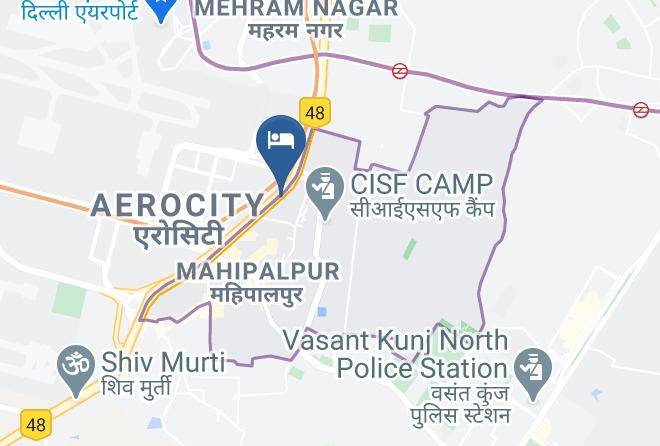 New Delhi - Hotel Z Suites Delhi Airport Maps