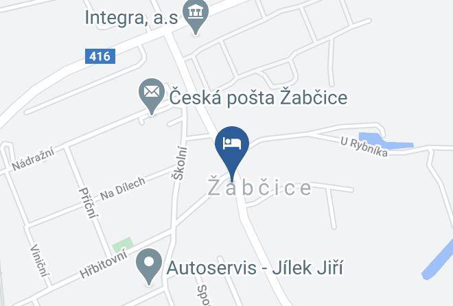Brno Province - Hotel Zabcice Maps