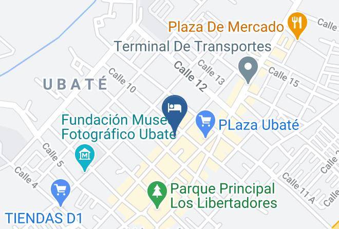 Ubate - Hotel Zaclordy Maps