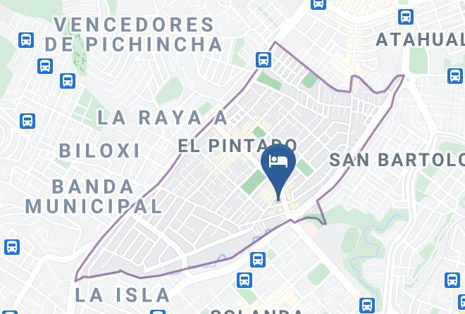 Distrito Metropolitano De Quito - Hotel Zafiro Maps