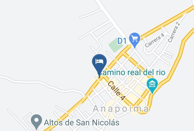 Anapoima - Hotel Zafiro Real Maps