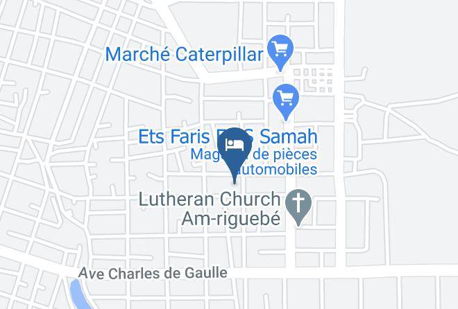 N Djamena - Hotel Zagoni Maps