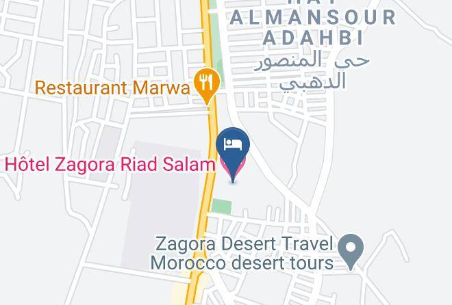 Meknes Tafilalet - Le Tivoli Hotel Maps