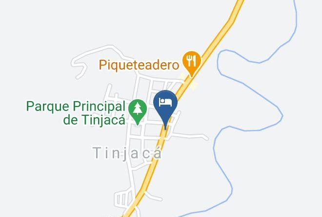 Tinjaca - Hotel Zaguan De La Rueca Maps