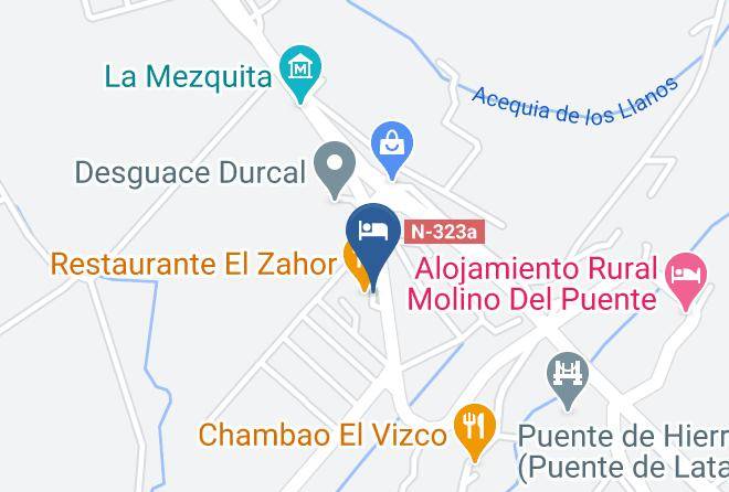 Granada - Hotel Zahor El Maps