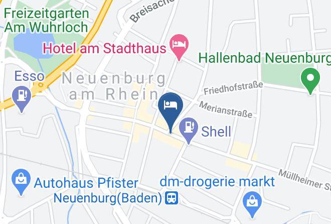 Breisgau Hochschwarzwald - Hotel Zahringer Stube Maps