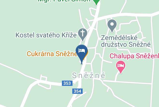 Zdar Nad Sazavou - Hotel Snezne Maps